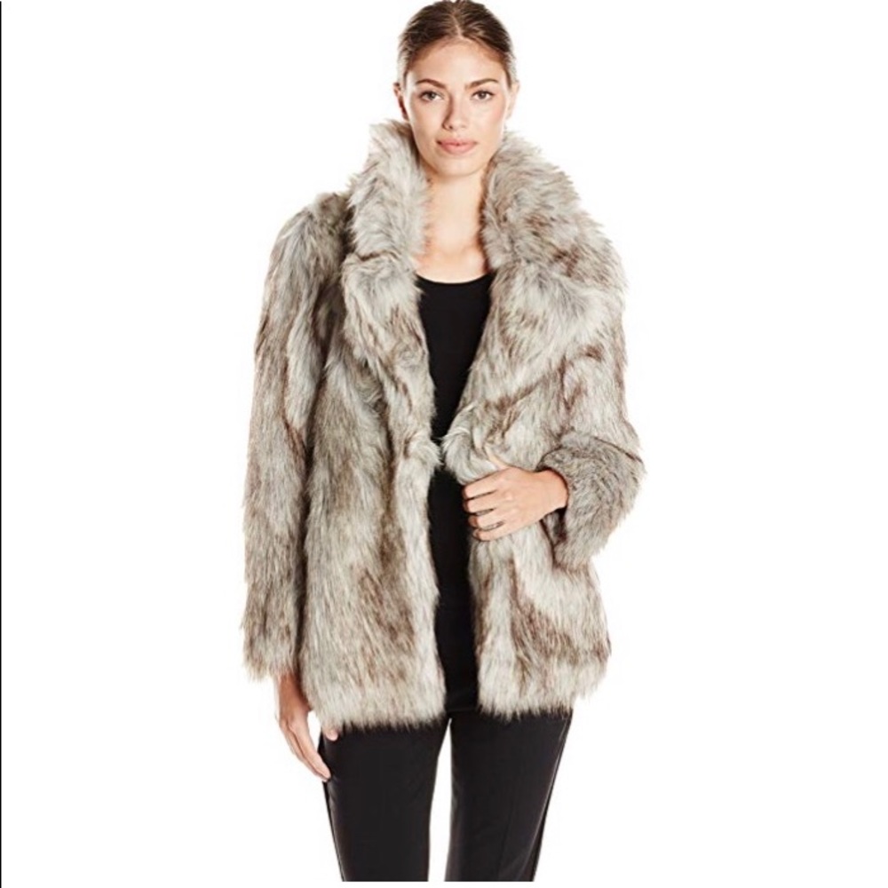 Betsey Johnson Fur Coat